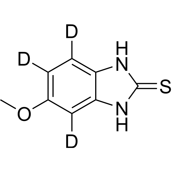 5-Methoxy-2-benzimidazolethiol-d3 1219804-80-4